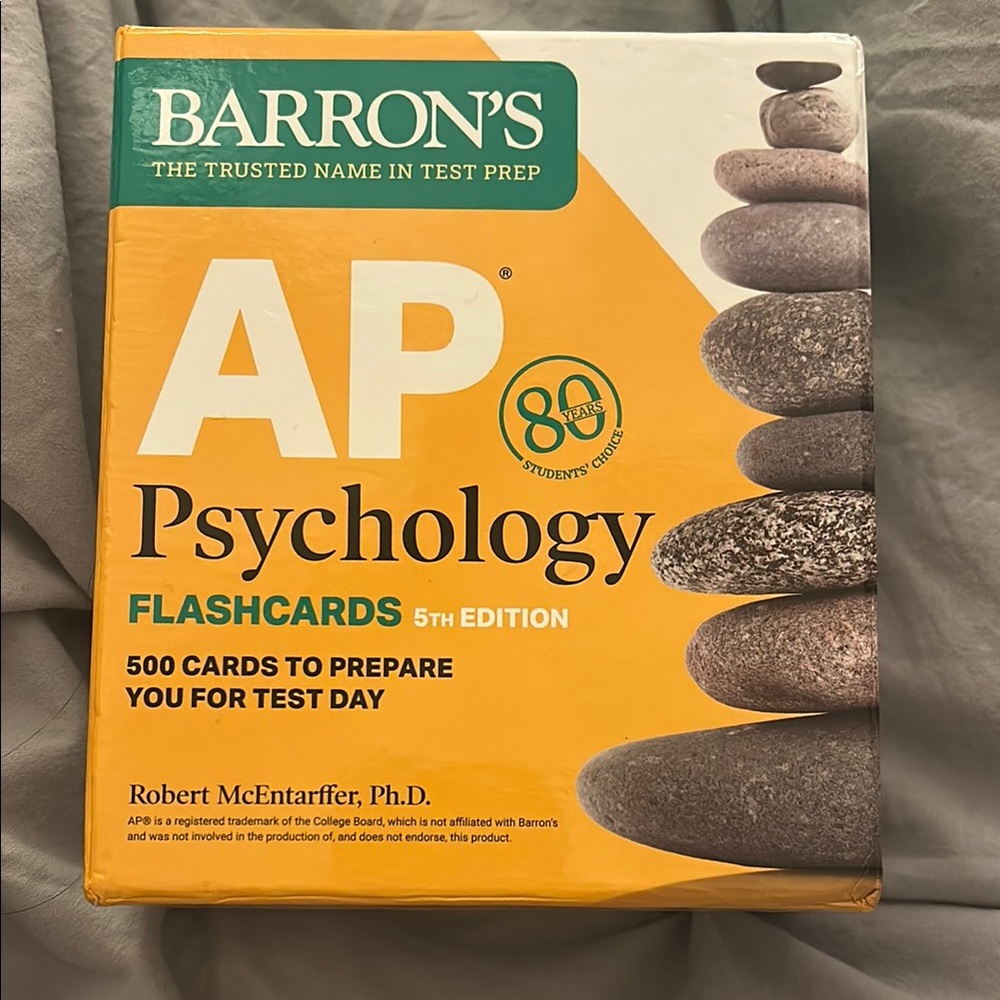 Barron's AP Psychology Flashcards